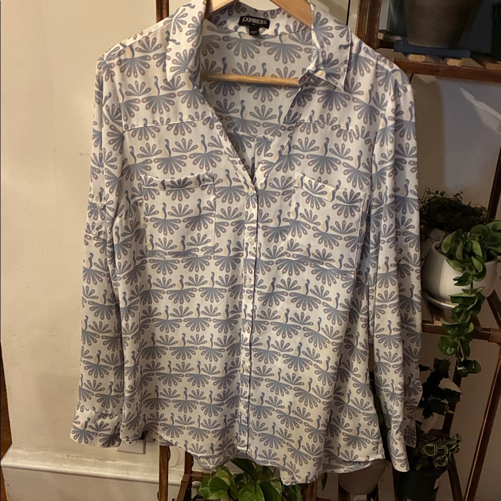 Express portofino shirt size large